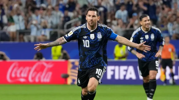 Lionel Messi ya se encuentra en Argentina para disputar su último partido con la selección albiceleste