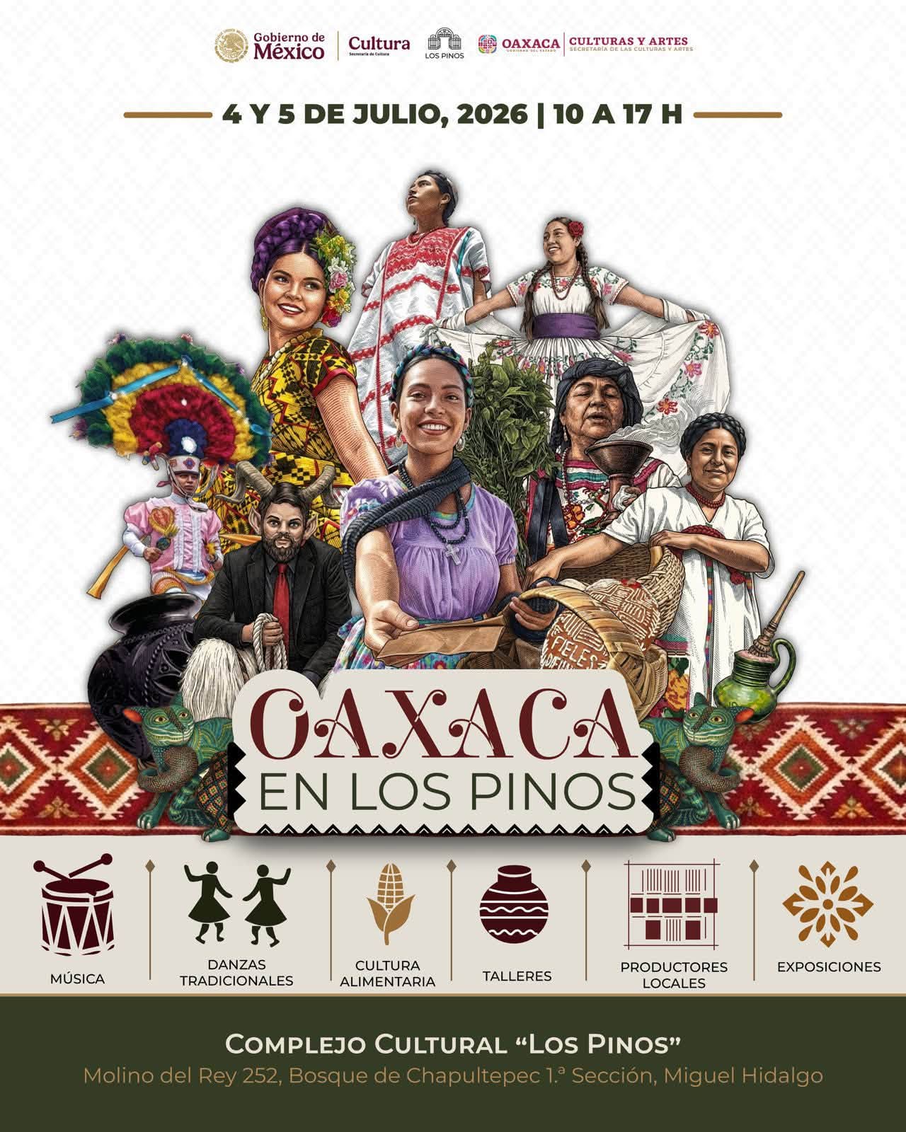 ¿Sin salir de CDMX? Así podrás recorrer Oaxaca este fin de semana en Los Pinos