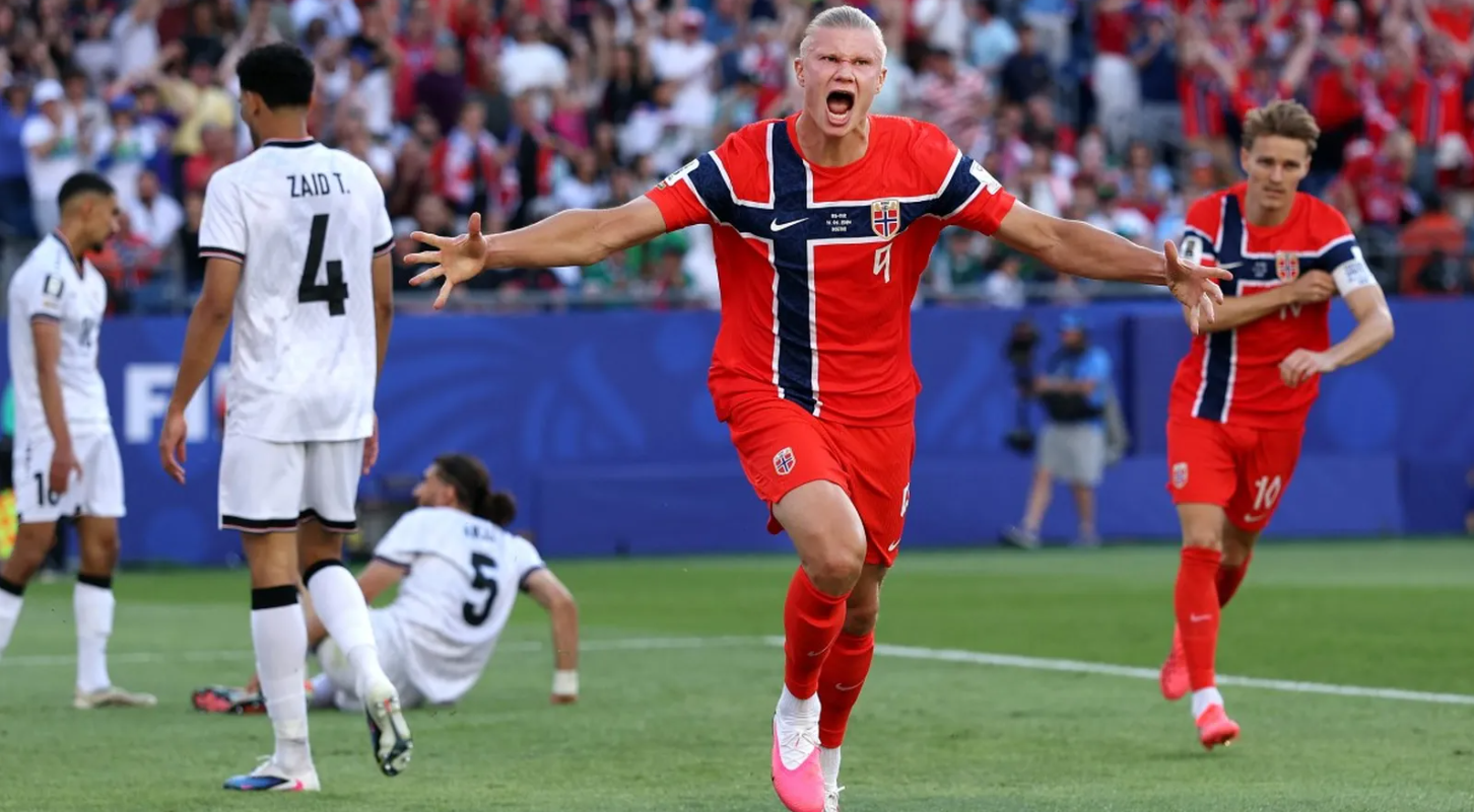 Haaland vive un gran momento en el Mundial