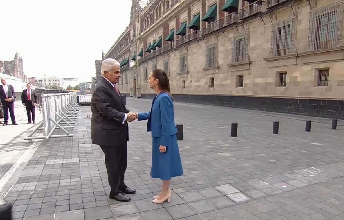Sheinbaum Recibe a José Raúl Mulino