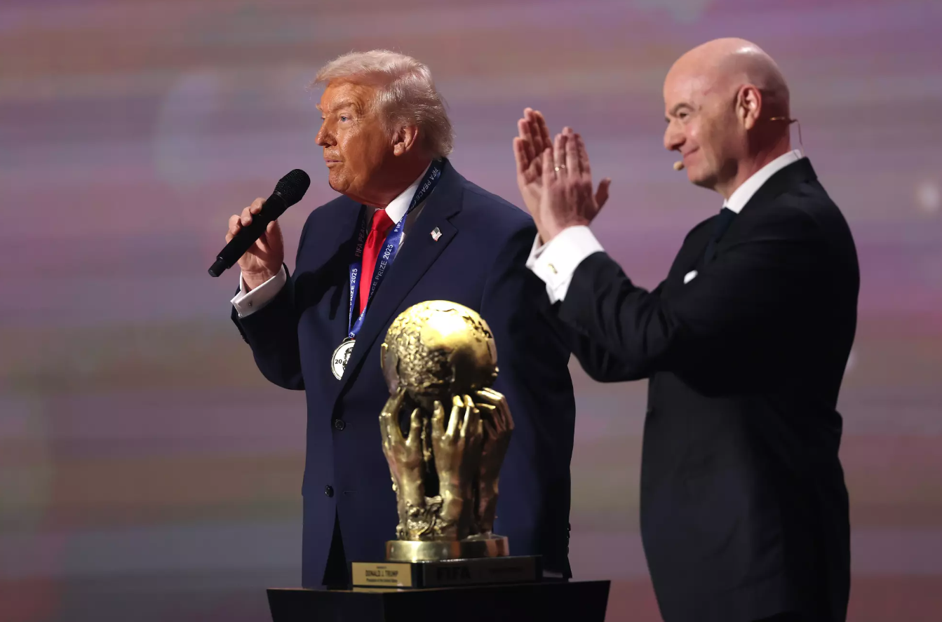 Trump e Infantino
