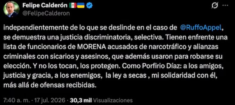 Felipe Calderón