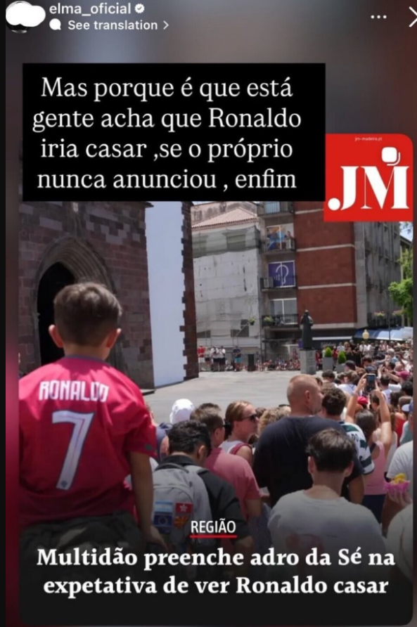 Boda de Ronaldo