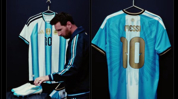 Lionel Messi revela el jersey de su despedida con Argentina: así será su último partido con la Albiceleste.