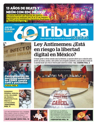 Cubierta de la versión impresa del 30 Sep 2026