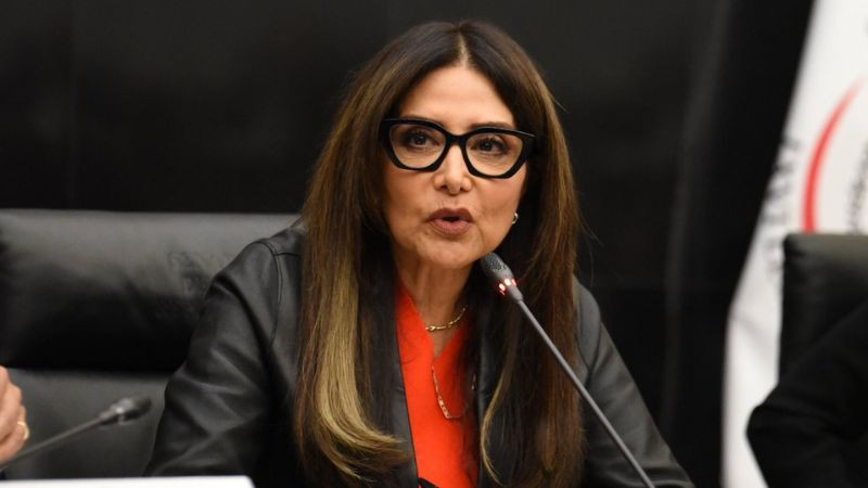 Alejandra Barrales cuestiona ausencia de Enrique Inzunza en reunión legislativa; pide acalración del senador.