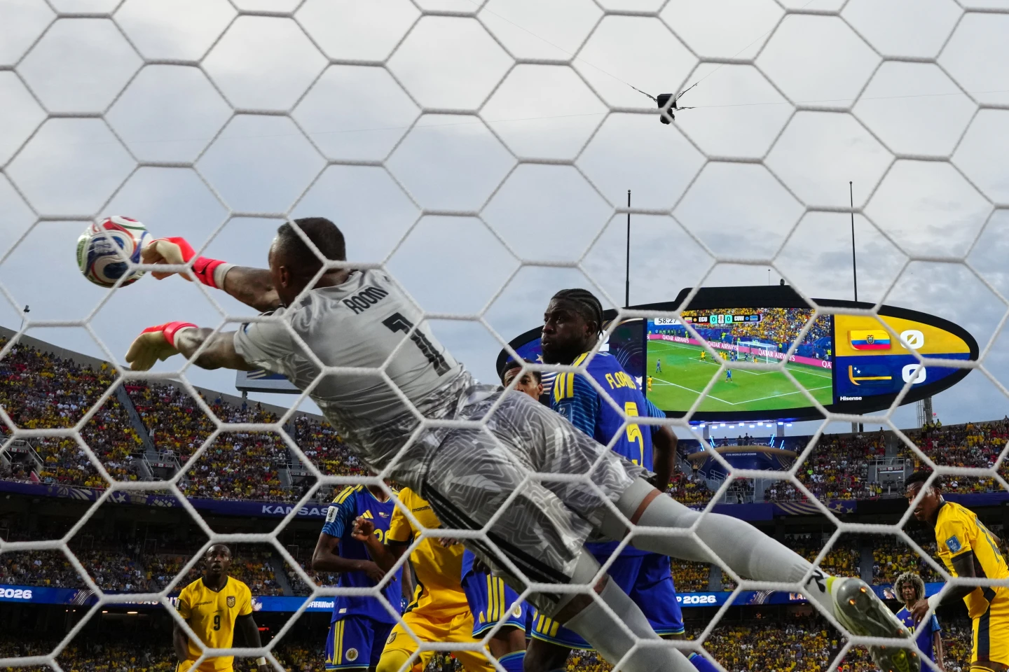 Eloy Room firma una actuación histórica y Curazao rescata un empate ante Ecuador en el Mundial 2026.