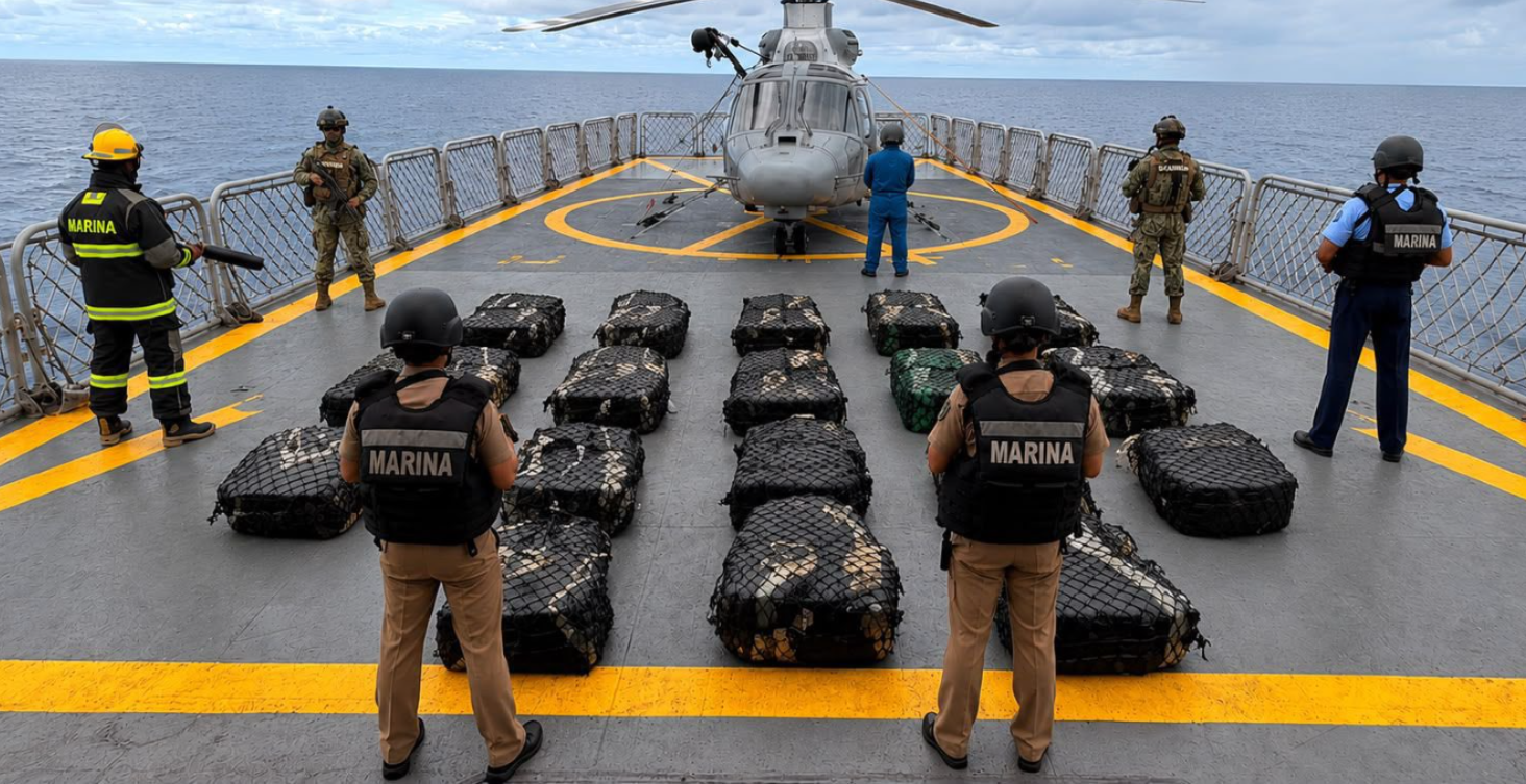 Golpe al narco: autoridades federales aseguran tres toneladas de cocaína en operativos en Guerrero.