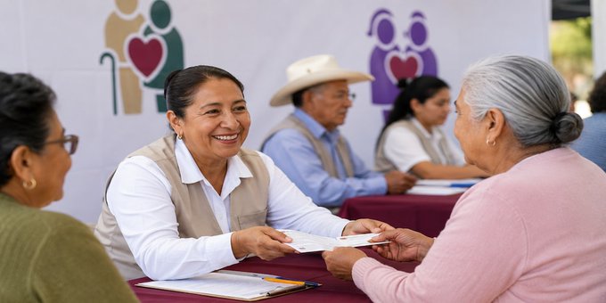 Las Pensiones del Bienestar abre registros del 22 al 28 de junio con orden alfabético.