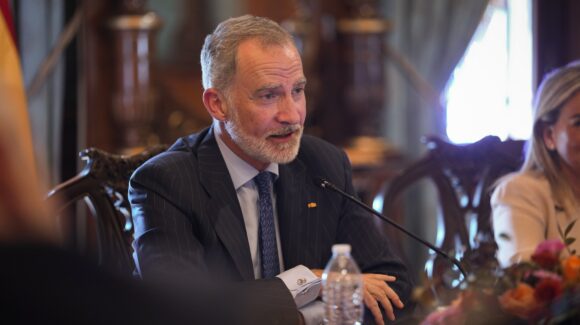 El rey Felipe VI de España augura futuro próspero tras reunión con Sheinbaum en México