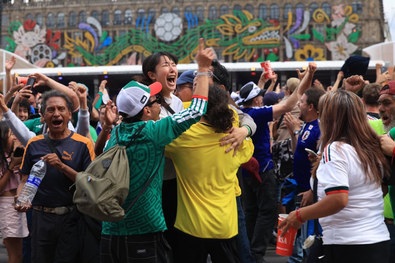 Fan Fest del Zócalo registra una asistencia de 82 mil 400 visitantes por día
