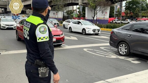¡Atención automovilista! Estas son las alcaldías de CDMX donde la Policía Auxiliar y Bancaria ya pueden poner multas