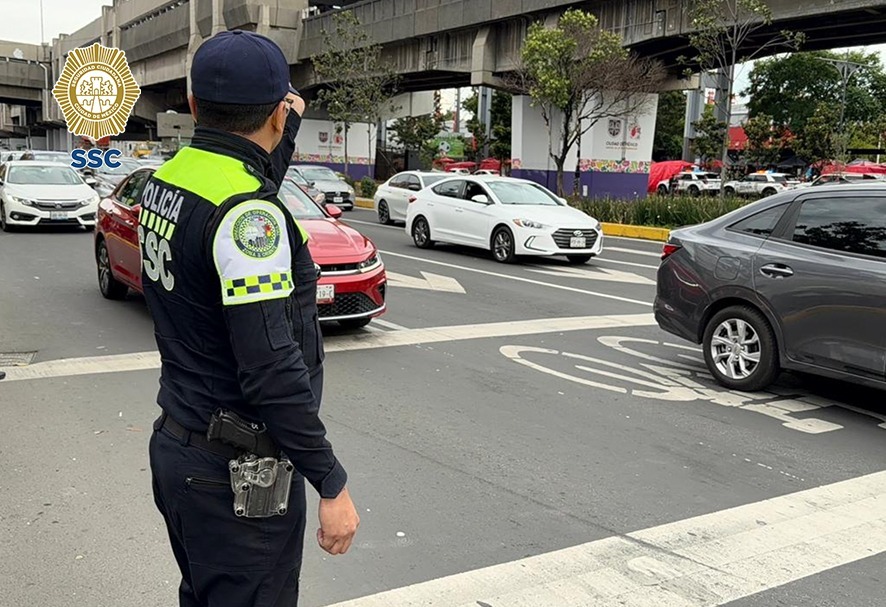 ¡Atención automovilista! Estas son las alcaldías de CDMX donde la Policía Auxiliar y Bancaria ya pueden poner multas