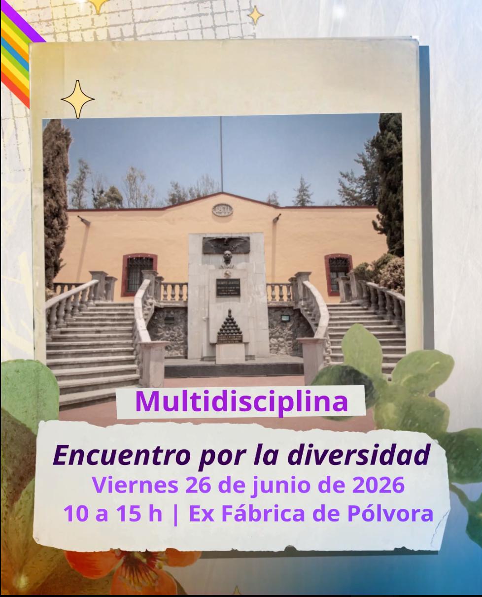 ¡El orgullo se vive en Chapultepec! Actividades gratis en la Exfábrica de Pólvora en el Encuentro por la Diversidad