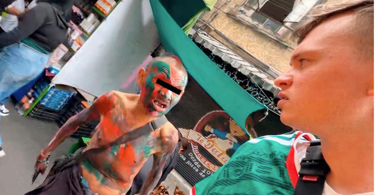 SSC detiene en CDMX a sujeto que amenazó con un cuchillo a streamer alemán durante el Mundial 2026