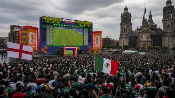 Zócalo lleno: Cierran accesos a Fan Fest en CDMX antes de México vs Inglaterra del Mundial 2026