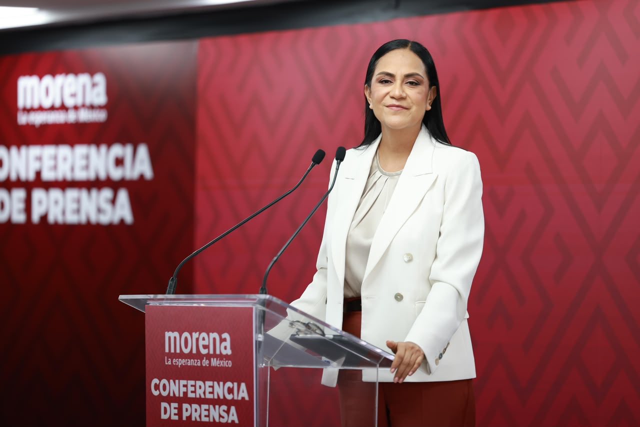 Ariadna Montiel minimiza disputa entre Verde y PT por candidatos coordinadores en Chihuahua.