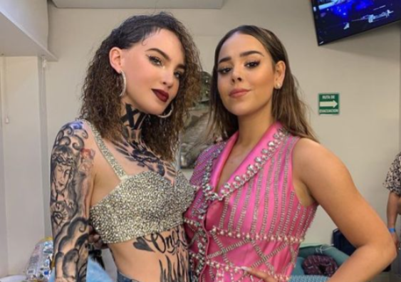¡Confirmado! Belinda y Danna Paola grabarán colaboración musical este domingo cinco de julio.