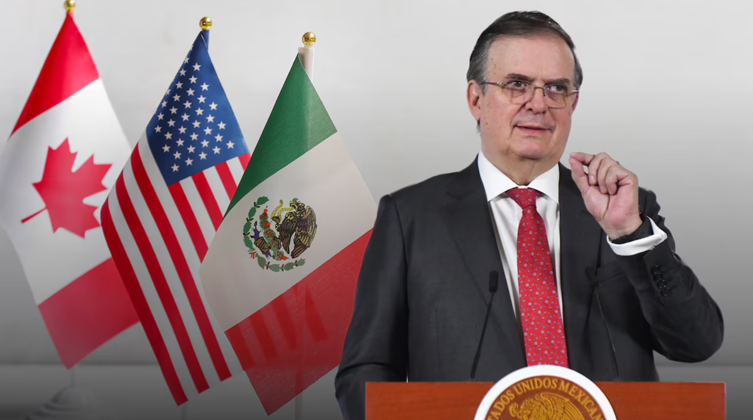 Ebrard confirma que EU descarta extender el T-MEC; revisión será anual hasta 2036