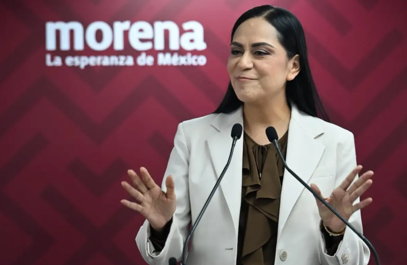 presidenta nacional de Morena, Ariadna Montiel,