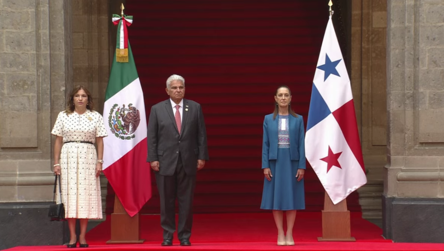 Sheinbaum Recibe a José Raúl Mulino, Presidente de Panamá