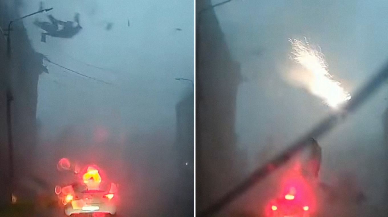Huracán devasta ciudad de Rusia