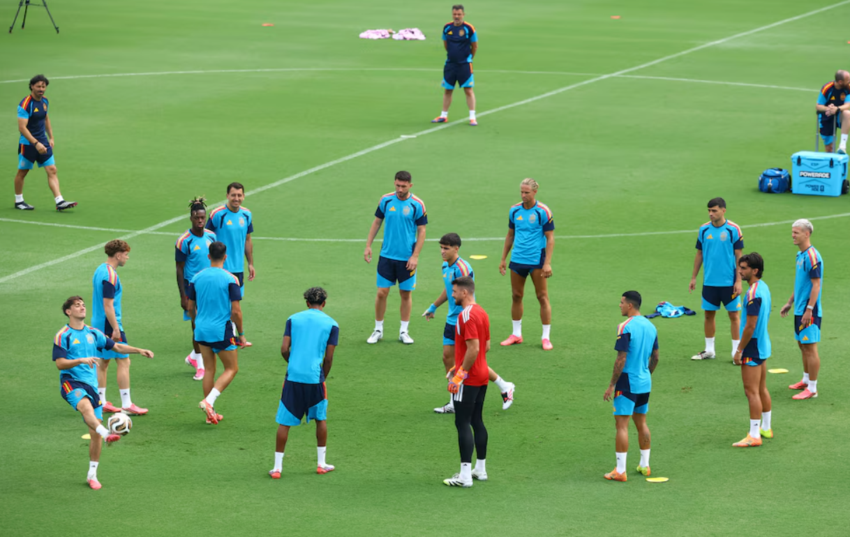 España cancela entrenamiento al aire libre