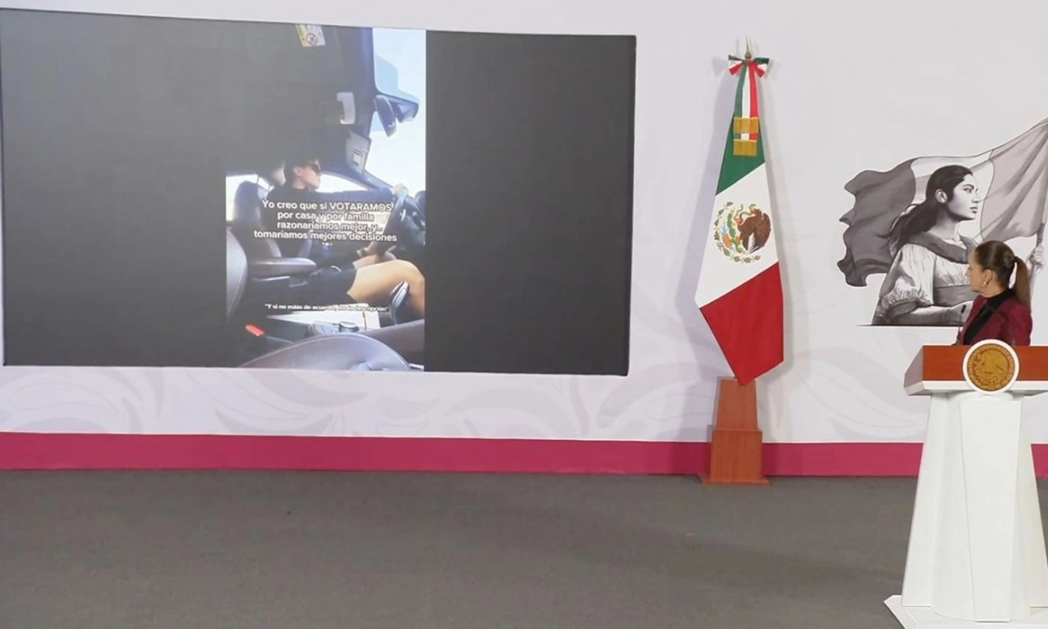 Sheinbaum rechaza propuestas para limitar el voto