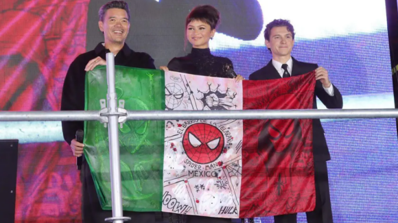 Tom Holland y Zendaya visitan México para presentar ‘Spider-Man: Un nuevo día’