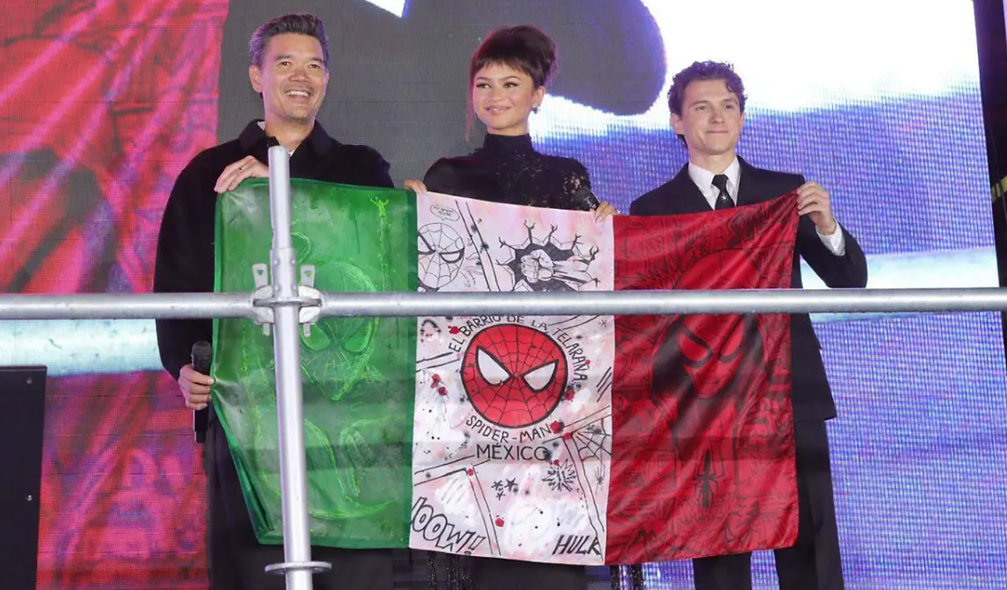 Tom Holland y Zendaya visitan México