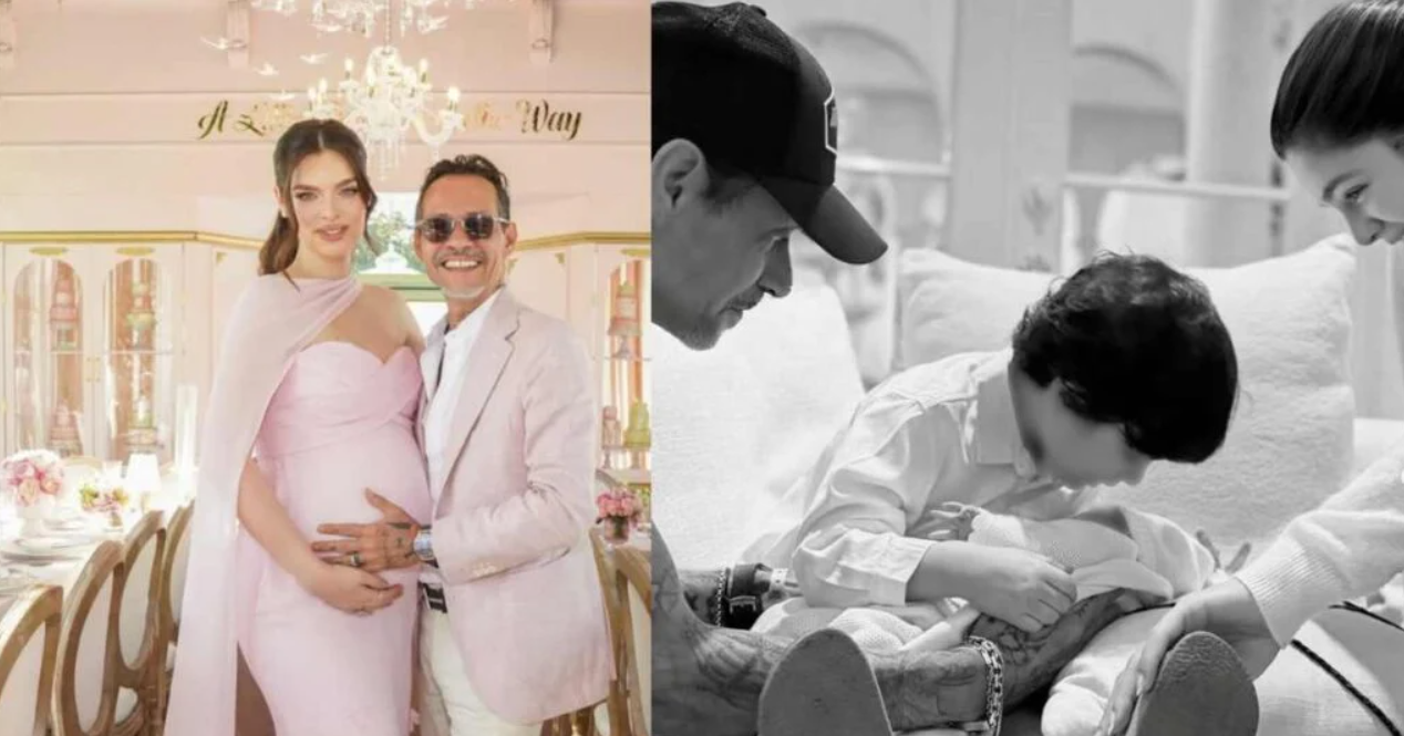 Nadia Ferreira y Marc Anthony anuncian la llegada de su hija Myla