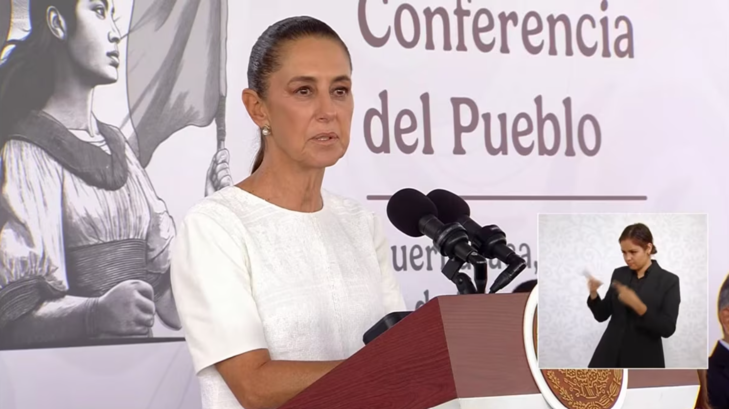 Sheinbaum asegura que México queda igual en aranceles