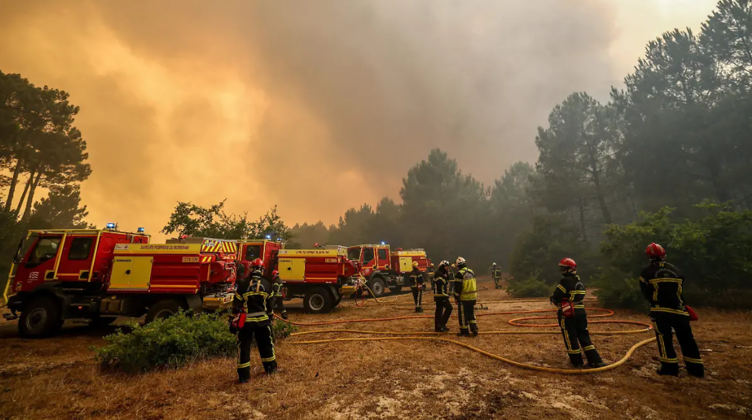 Incendios forestales en Europa provocan miles de evacuaciones