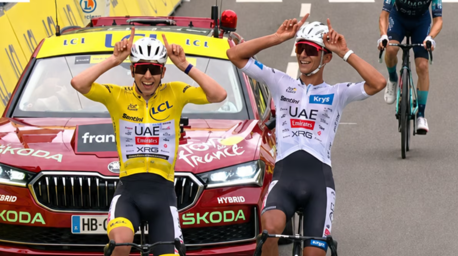 Isaac del Toro ASEGURÓ el TERCER LUGAR del Tour de France