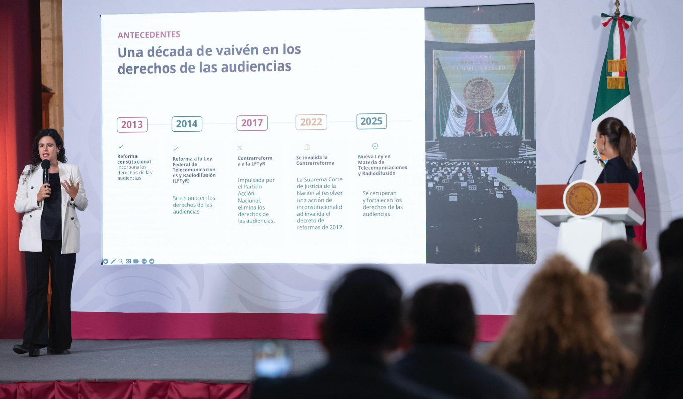 Gobierno abre consulta pública sobre derechos de las audiencias en radio y televisión