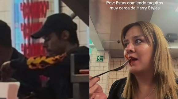Harry Styles fue sorprendido comiendo tacos en la Roma y conociendo la CDMX antes de sus conciertos