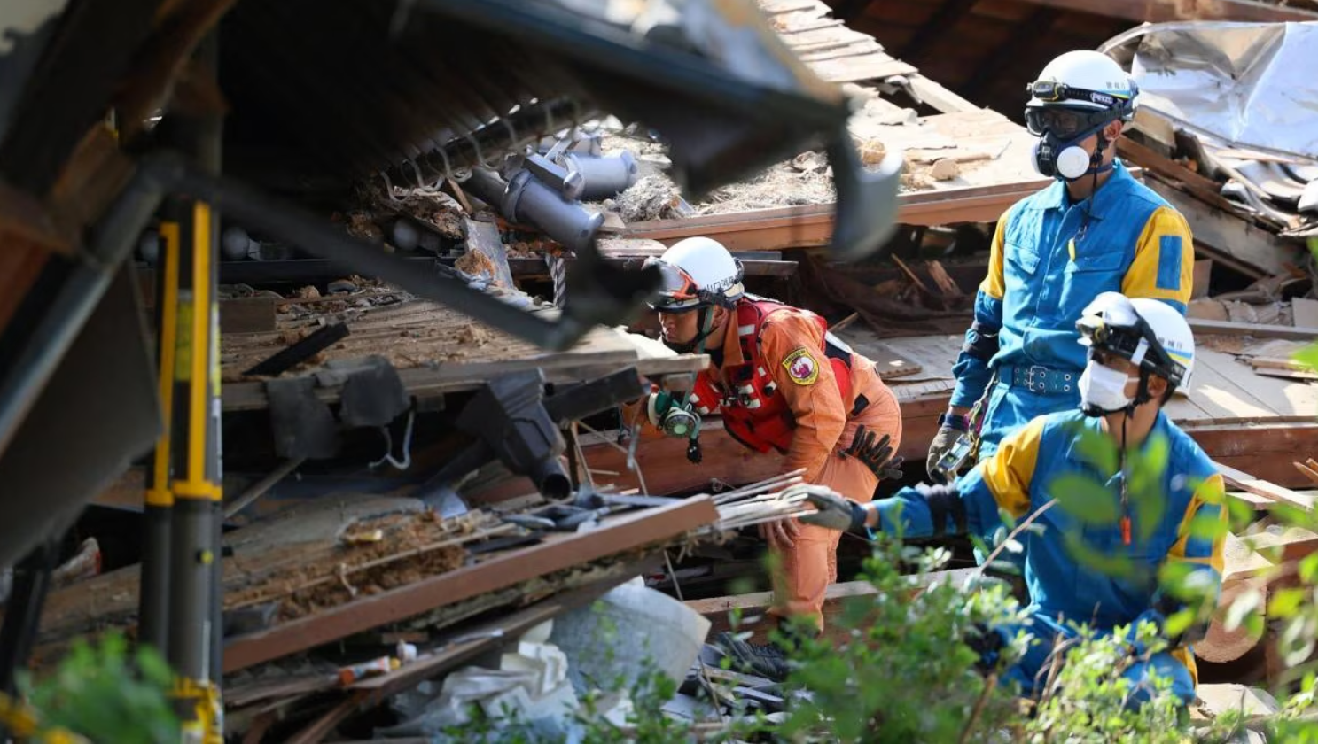 Sube a 34 la cifra de muertos por terremoto en Japón