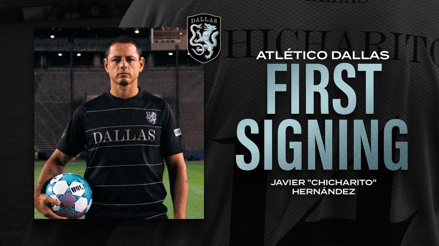 El mexicano Javier ‘Chicharito’ Hernández es presentado con el Atlético Dallas