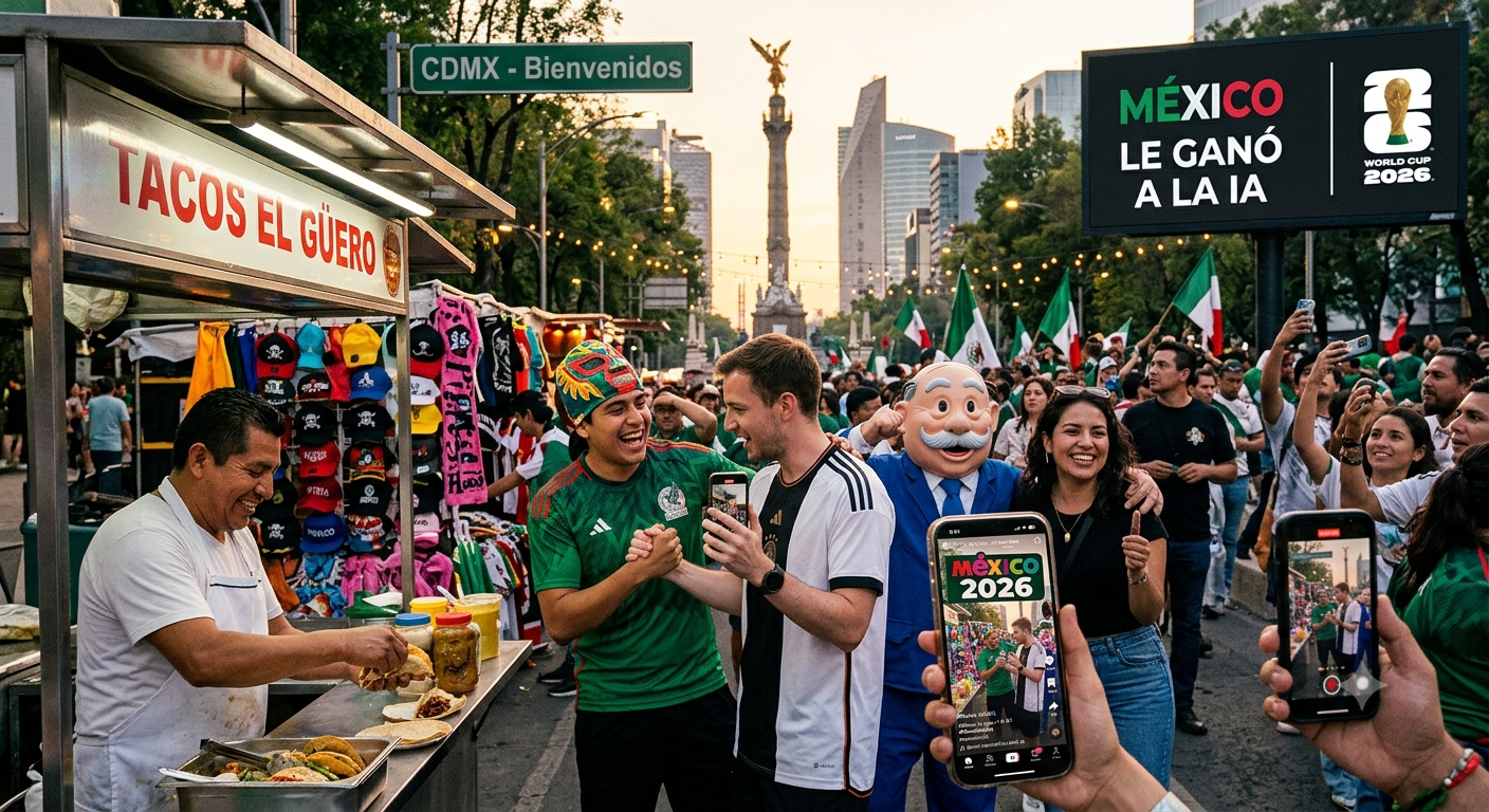 "México le ganó a la IA": Cómo la CDMX cambió la conversación global durante el Mundial 2026