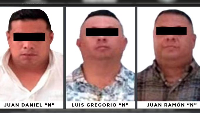 Autoridades capturan a tres integrantes de ‘Los Gordos’ por extorsión en el Edomex.
