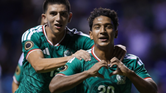 México golea a Guatemala y avanza como líder del Grupo A en el Campeonato de Concacaf Sub-20