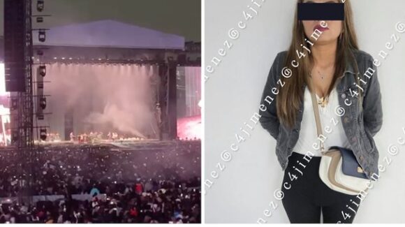 Detienen a mujer por robo de celulares en concierto de Grupo Firme en el Estadio GNP