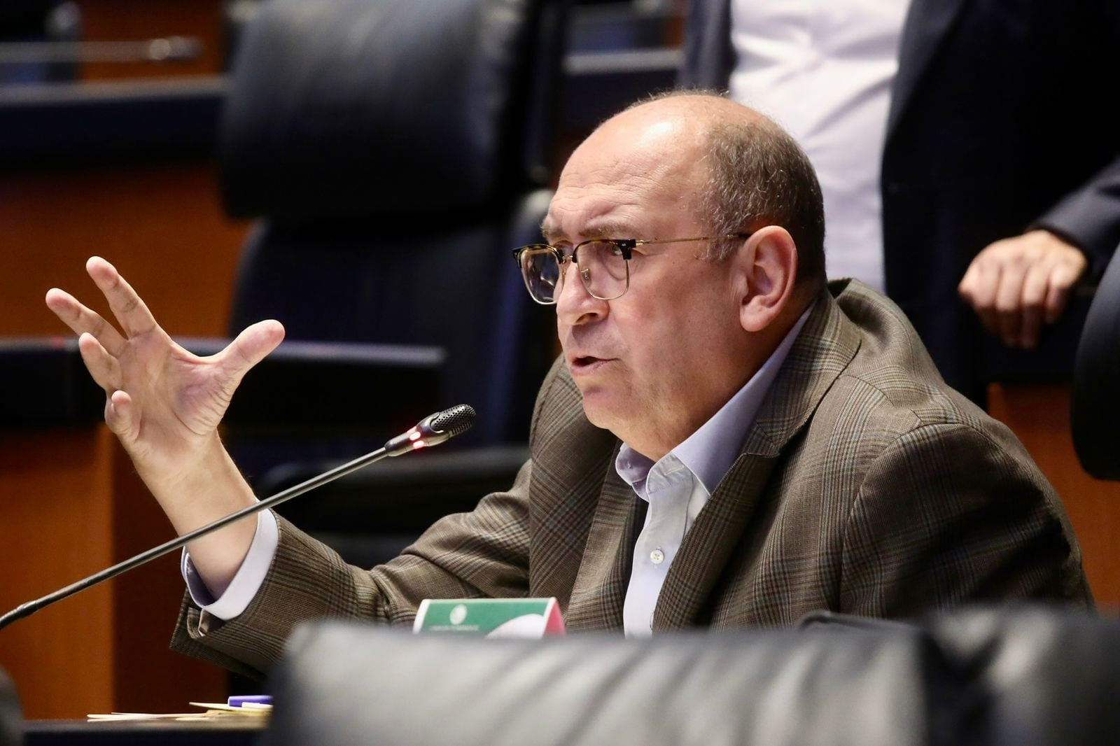 El PRI rechaza eventual reelección de Fernández Noroña a la presidencia del Senado.