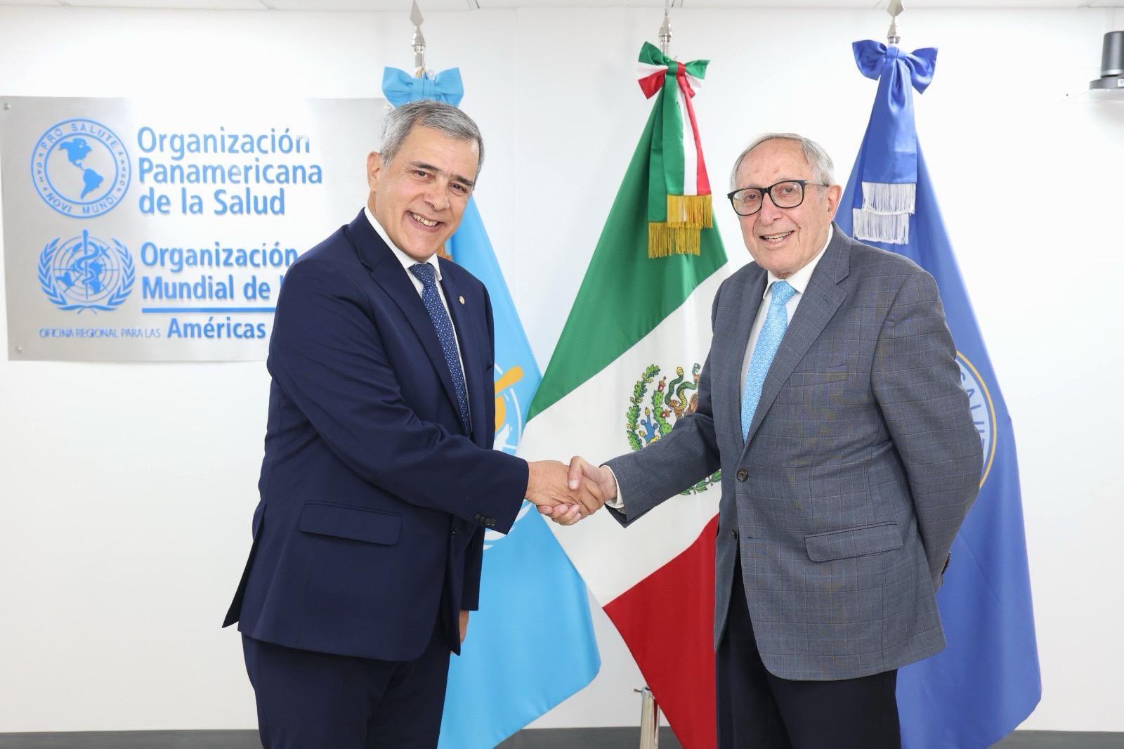México y OPS acuerdan plan para reforzar sistema nacional de salud.