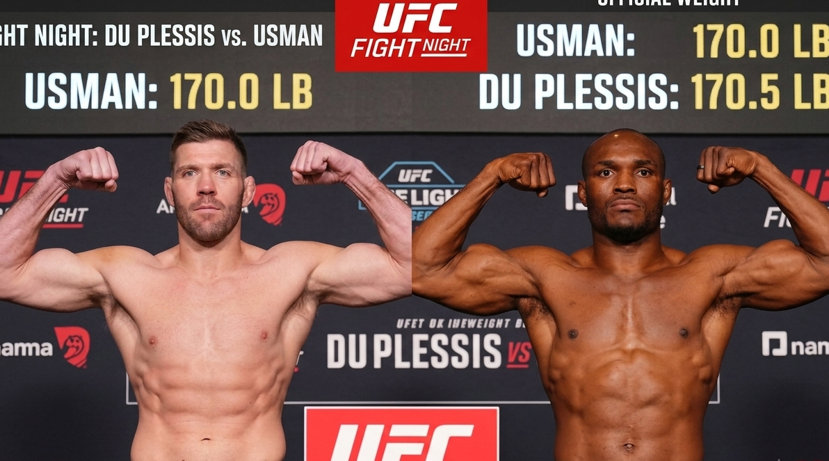 UFC: Dricus Du Plessis vs Kamaru Usman ¿Dónde y a qué hora ver la pelea?