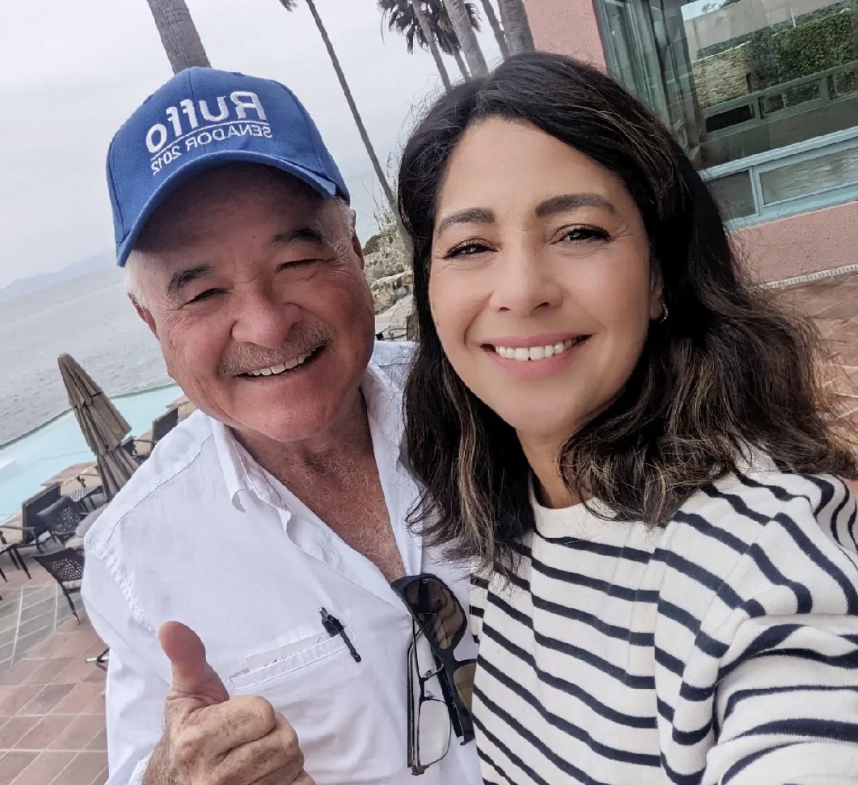 Verónica Ruffo solicita protección a Estados Unidos tras detención de su padre, el exgobernador de Baja California.