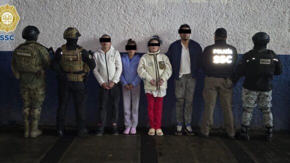 Cae célula criminal en la Cuauhtémoc: SSC detiene a cuatro tras cateos en las colonias Guerrero y Buenavista