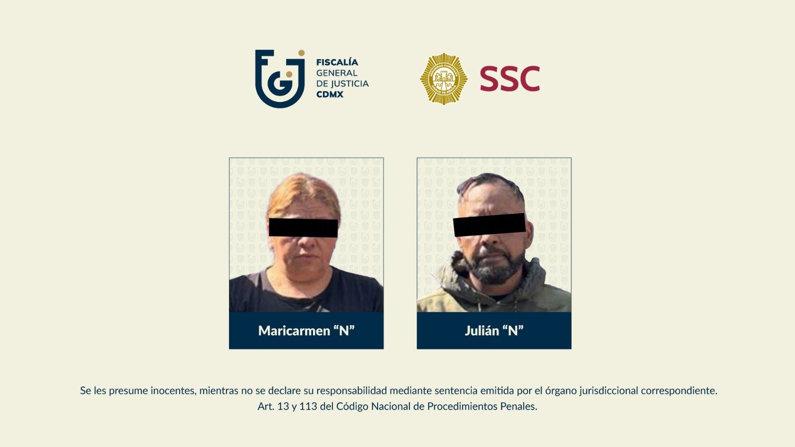 Procesan a líderes de 'Los Madame' por narcomenudeo en CDMX