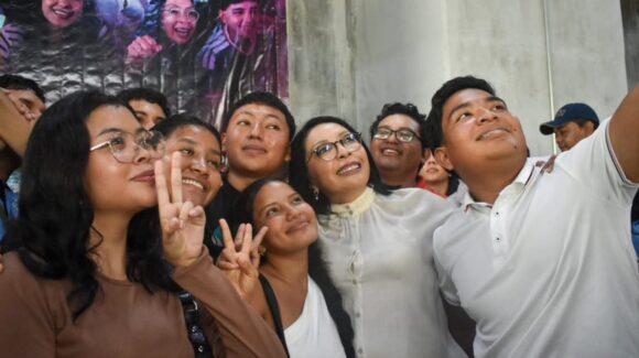 Esthela Damián convoca a jóvenes de Guerrero a fortalecer la Cuarta Transformación