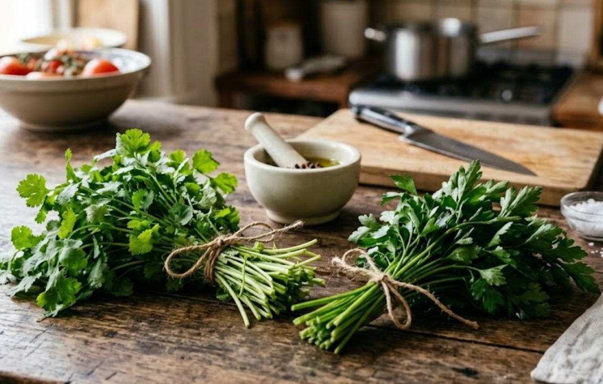 Autoridades de Estados Unidos vinculan brote de ciclosporiasis a cilantro y perejil mexicano.